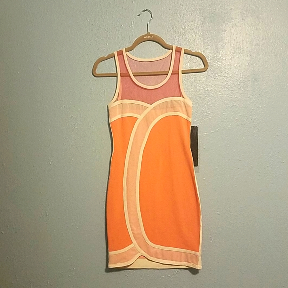 Peach & Pink Dress